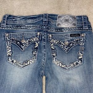 Miss Me signature straight jeans